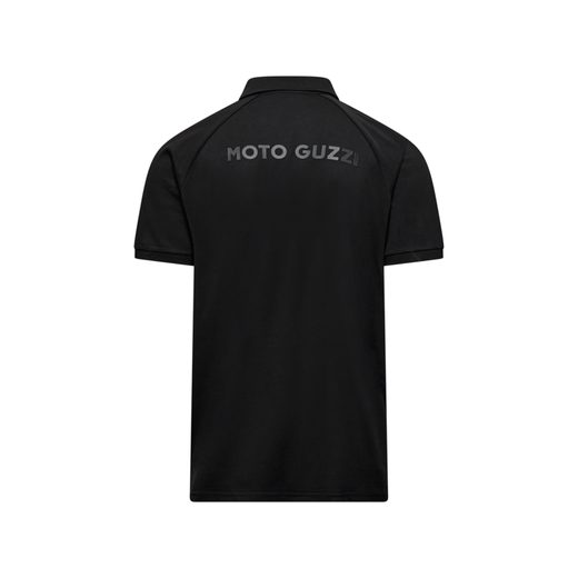 MG ESSENTIAL POLO MAN - ČERNÁ - DÁRKY PRO FANOUŠKY MOTO GUZZI - NA MOTORKÁŘE