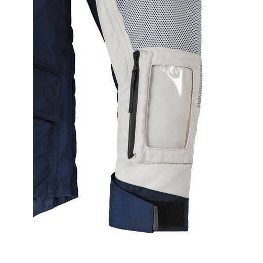 BUNDA BMW GS RALLYE GORE-TEX - ČERVENO-MODRÁ - ZKRÁCENÁ - TEXTILNÍ BUNDY - NA MOTORKÁŘE