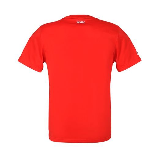 TRIČKO S LOGEM APRILIA - ČERVENÉ - TRIČKA - NA MOTORKÁŘE