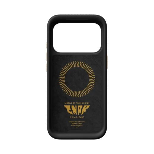 PEAK DESIGN GNAR CASE IPHONE 18 - ČERNÁ - KRYTY NA TELEFON - NA MOTORKU