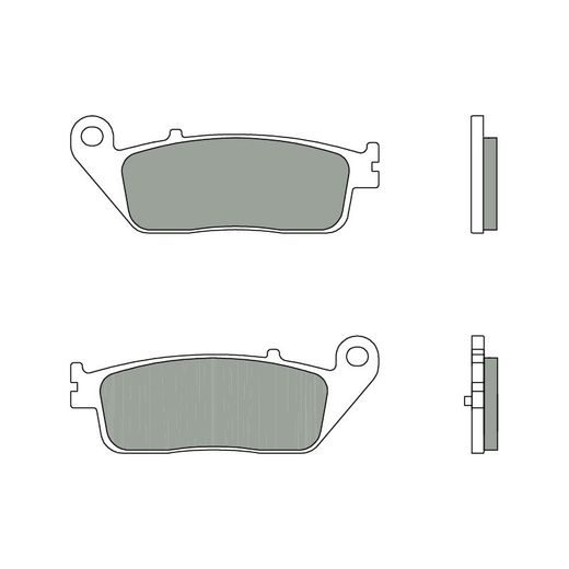 BRZDOVÉ DESTIČKY BREMBO 07098 BRZDOVÉ DESTIČKY PRO SKÚTRY CC