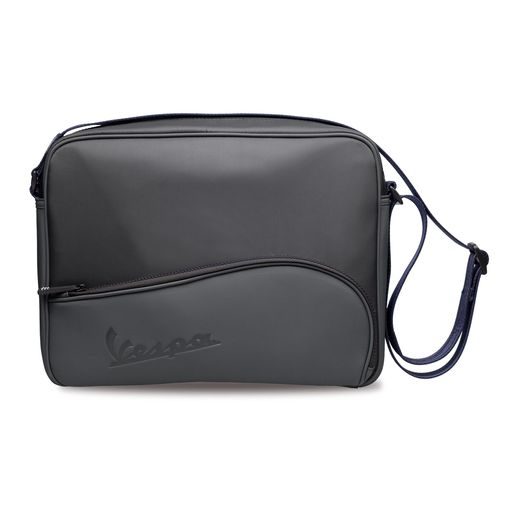 TAŠKA PŘES RAMENO VESPA TASK - ČERNÁ - TAŠKY A BATOHY NA CESTY - NA MOTORKÁŘE