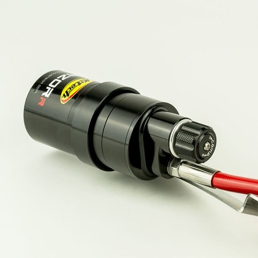 ZADNÍ TLUMIČ K-TECH RAZOR-R 279S-022-230-026 - TLUMIČE TWIN K-TECH RAZOR - NA MOTORKU