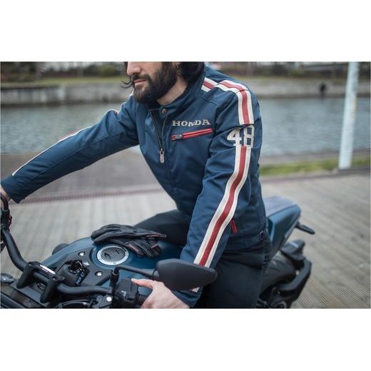 PÁNSKÁ TEXTILNÍ BUNDA HONDA OHIO S CHRÁNIČI - TEXTILNÍ BUNDY - NA MOTORKÁŘE