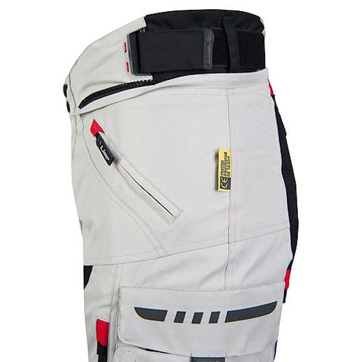 TŘÍVRSTVÉ TEXTILNÍ CESTOVNÍ KALHOTY MBW FELIX - BÉŽOVÉ - TEXTILNÍ KALHOTY - NA MOTORKÁŘE