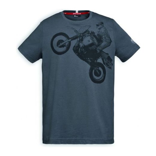 TRIKO JUMP PÁNSKÉ MODRÉ - TRIČKA - NA MOTORKÁŘE