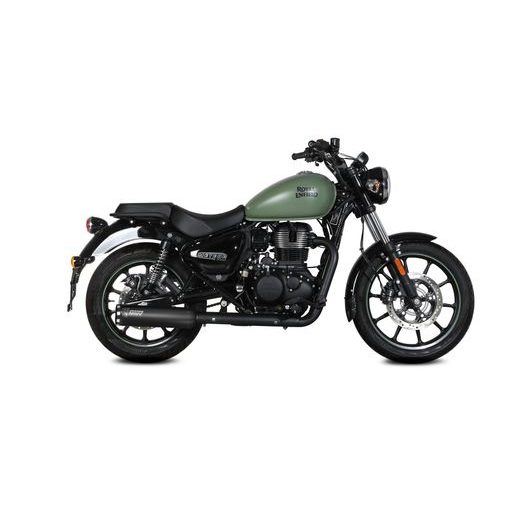 KONCOVKA VÝFUKU MIVV HR-1 RE.004.LH1BA ČERNÁ - KONCOVKY VÝFUKU - NA MOTORKU