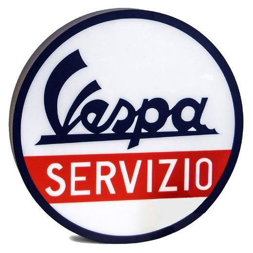 NÁSTĚNNÉ OSVĚTLENÍ VESPA SERVIZIO