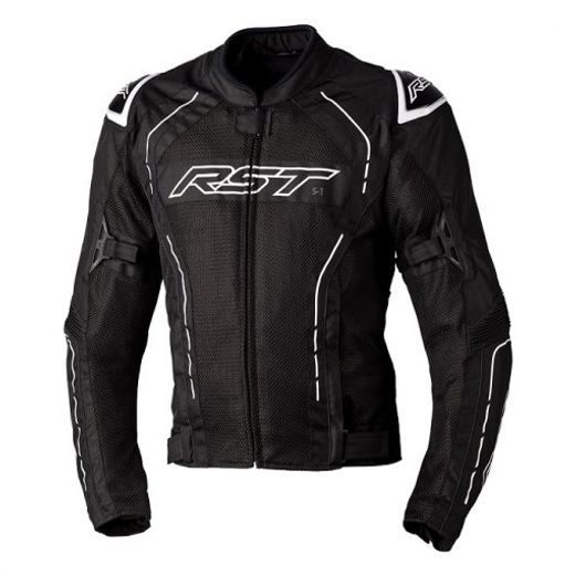 PÁNSKÁ TEXTILNÍ BUNDA RST S1 CE / JKT 3117 - BÍLÁ - TEXTILNÍ BUNDY - NA MOTORKÁŘE