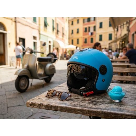 OTEVŘENÁ HELMA GMS GELATO ZG11501 CURAÇAO - OTEVŘENÉ HELMY - NA MOTORKÁŘE