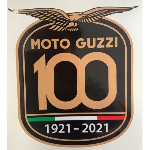 SAMOLEPKA "100 JAHRE MOTO GUZZI" V7,V85,V9 E5