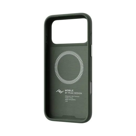 PEAK DESIGN SLIMLINK CASE - IPHONE 18 - ZELENÁ ŠALVEJ - KRYTY NA TELEFON - NA MOTORKU