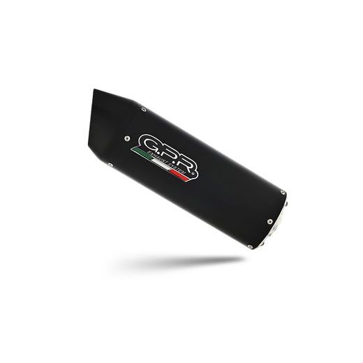 KONCOVKA VÝFUKU SLIP-ON GPR FURORE H.225.FUNE MATNÁ ČERNÁ - KONCOVKY VÝFUKU - NA MOTORKU