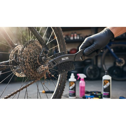 KARTÁČ NA PŘEVODY MUC-OFF 204 - ČIŠTĚNÍ - NA MOTORKU