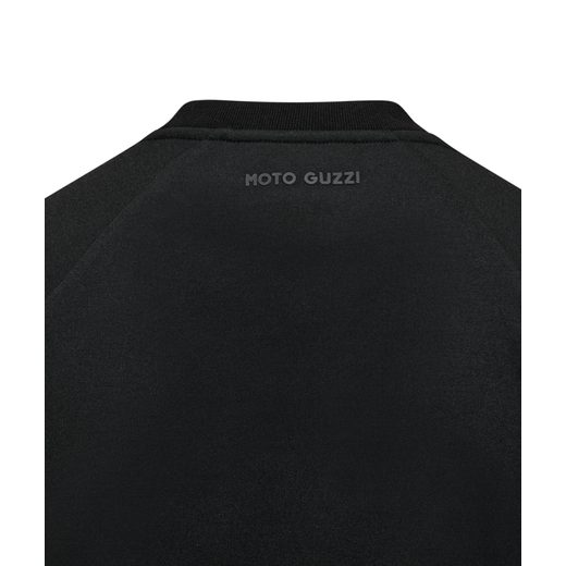 MG ESSENTIAL SWEATSHIRT MAN - ČERNÁ - DÁRKY PRO FANOUŠKY MOTO GUZZI - NA MOTORKÁŘE