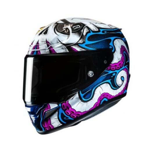 HJC PŘILBA RPHA 12 KRAKEN MC28 - BEZ SLUNEČNÍ CLONY - NA MOTORKÁŘE