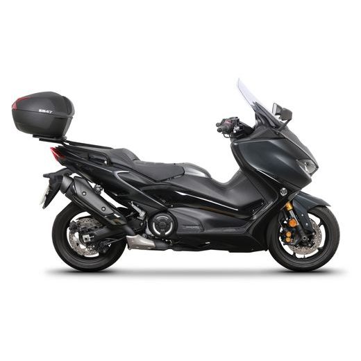 VRCHNÍ KUFR NA MOTORKU SHAD SH47 D0B47106 ČERNÁ/BÍLÁ - HORNÍ KUFRY - NA MOTORKU