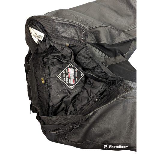 KALHOTY MODENA XL - KOŽENÉ KALHOTY - NA MOTORKÁŘE