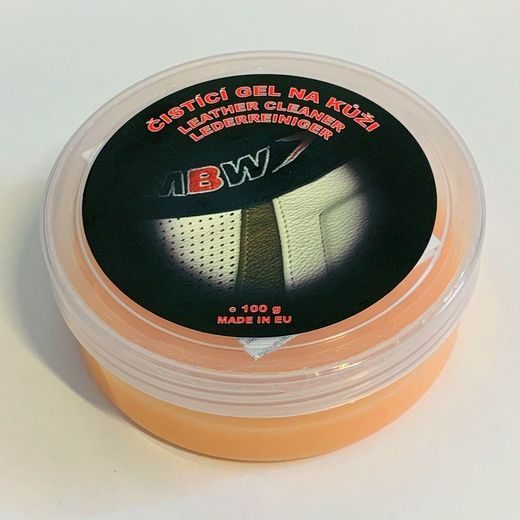 MBW ČISTÍCÍ GEL NA KŮŽI A TEXTIL 100G - PÉČE O JEZDCE A VYBAVENÍ - NA MOTORKÁŘE