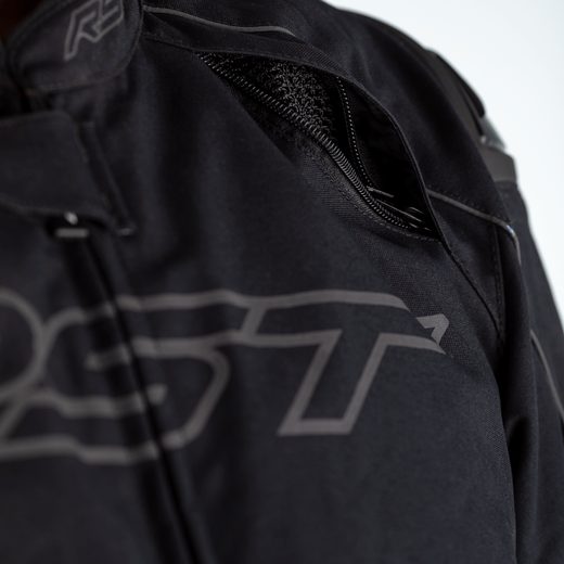 PÁNSKÁ TEXTILNÍ BUNDA RST SABRE AIRBAG CE / JKT 2555 - ČERNÁ - AIRBAGOVÉ BUNDY - NA MOTORKÁŘE