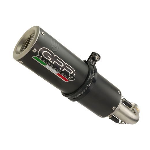VÝFUK KOMPLETNÍ GPR M3 BLACK TITANIUM VO.11.CAT.M3.BT MATNÁ ČERNÁ PRO VOGE BRIVIDO 125 R 2025-2026 - VÝFUKY - NA MOTORKU