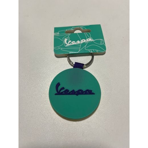 KLÍČENKA VESPA - ZELENÁ/ŽLUTÁ - DÁRKY PRO FANOUŠKY VESPA - NA MOTORKÁŘE