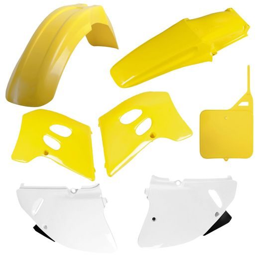 SADA PLASTŮ POLISPORT 91344 OEM BARVA - PLASTY - NA MOTORKU