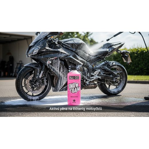 AKTIVNÍ PĚNA NA ČIŠTĚNÍ MOTOCYKLŮ MUC-OFF 708 1 L - ČIŠTĚNÍ - NA MOTORKU