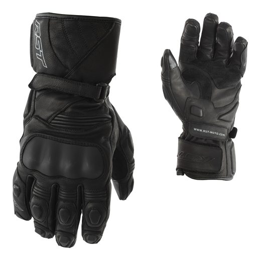 KOŽENÉ RUKAVICE NA MOTORKU RST GT CE GLOVE / 2151 - ČERNÉ - KOŽENÉ RUKAVICE - NA MOTORKÁŘE