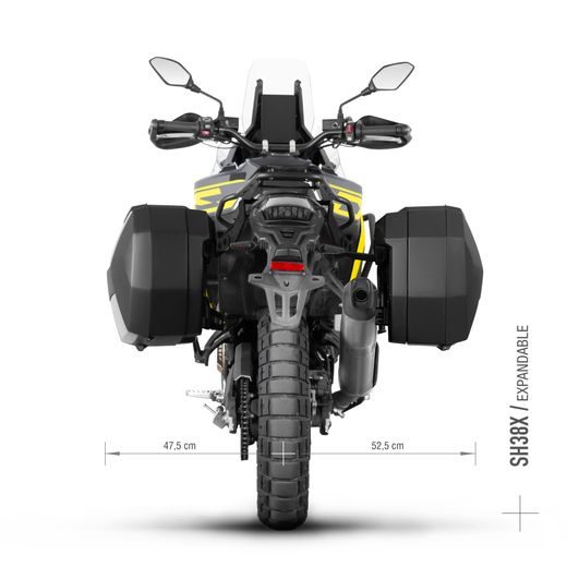 MONTÁŽNÍ SADA 3P SYSTÉM SHAD V0DS85IF - ZAVAZADLA - NA MOTORKU