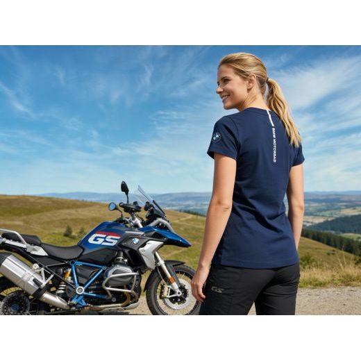 DÁMSKÉ TRIKO BMW SPIRIT OF GS - MODRÉ - TRIČKA - NA MOTORKÁŘE