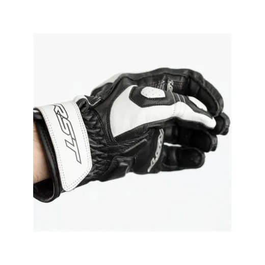 DÁMSKÉ KOŽENÉ RUKAVICE RST STUNT III 2097 - BÍLÁ - KOŽENÉ RUKAVICE - NA MOTORKÁŘE