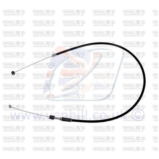 LANKO PŘEDNÍ BRZDY VENHILL F01-1-007-BK ČERNÝ - LANKA A HADICE - NA MOTORKU