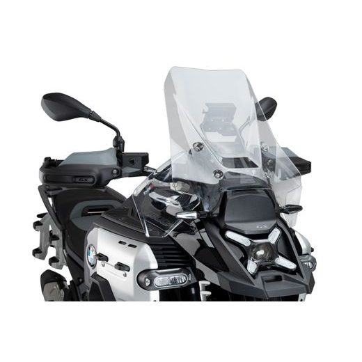 PRODLOUŽENÉ PŘEDNÍ DEFLEKTORY PUIG 22317W PRŮHLEDNÝ - PLEXI ŠTÍTY - NA MOTORKU