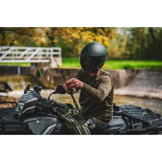 CASSIDA HELMA HANDY - ZELENÁ - HELMY NA SKÚTR - NA MOTORKÁŘE