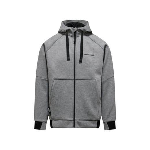 MG ESSENTIAL HOODIE UNISEX - ŠEDÁ - DÁRKY PRO FANOUŠKY MOTO GUZZI - NA MOTORKÁŘE