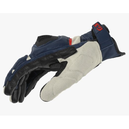 RUKAVICE BMW GS RALLYE - ČERVENÁ/MODRÁ - RUKAVICE - NA MOTORKÁŘE