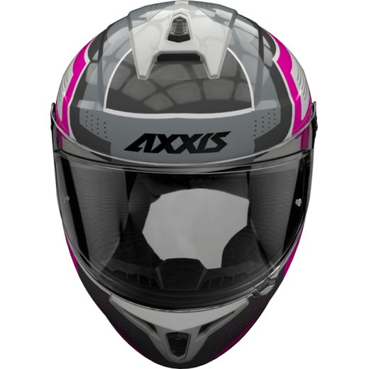 INTEGRÁLNÍ HELMA AXXIS DRAKEN S COUGAR GLOSS FLUOR PINK XS - INTEGRÁLNÍ HELMY - NA MOTORKÁŘE
