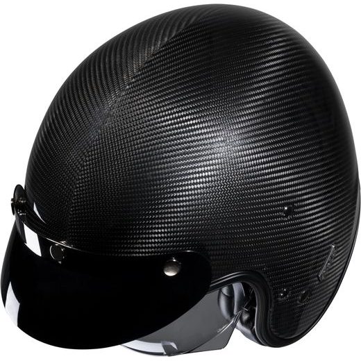 HJC PŘILBA V31 CARBON BLACK - OTEVŘENÉ HELMY - NA MOTORKÁŘE