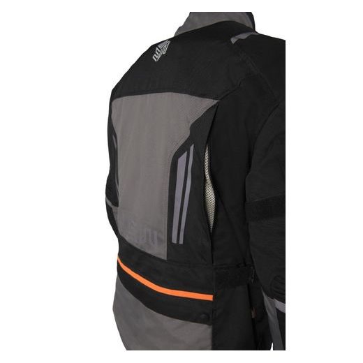 TEXTILNÍ TŘÍVRSTVÁ BUNDA MBW ADVENTURE EVO JACKET - ORANŽOVÁ - TEXTILNÍ BUNDY - NA MOTORKÁŘE