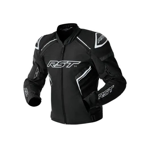 PÁNSKÁ TEXTILNÍ BUNDA - RST 103614 S1 D3O TEXTILE JACKET - BÍLÁ - TEXTILNÍ BUNDY - NA MOTORKÁŘE