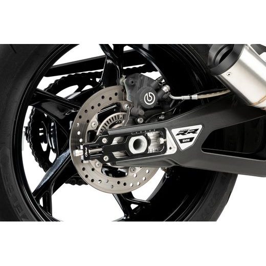 NAPÍNÁK ŘETĚZU PUIG 21038L FIALOVÁ - PLEXI ŠTÍTY - NA MOTORKU