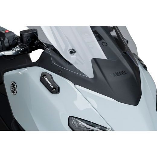 KRYTY ZRCÁTEK PUIG 22568N ČERNÝ - PLEXI ŠTÍTY - NA MOTORKU
