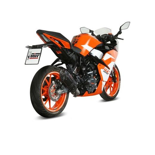 KONCOVKA VÝFUKU MIVV SUONO KT.019.L9 ČERNÁ OCEL - KONCOVKY VÝFUKU - NA MOTORKU