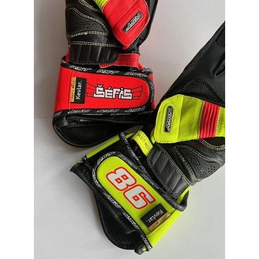 TRACTECH EVO 4 RACEDEPT M2MCE GLOVE - ZAKÁZKOVÉ RUKAVICE - KOŽENÉ RUKAVICE - NA MOTORKÁŘE