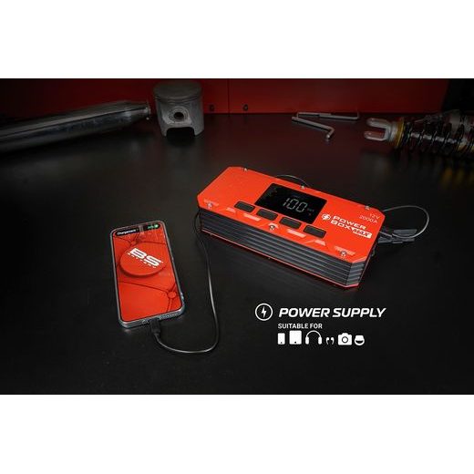 ZÁLOŽNÍ ZDROJ BS-BATTERY POWER BOX MAX PB02 - BOOSTERY BATERIÍ A KOMPRESORY - NA MOTORKU