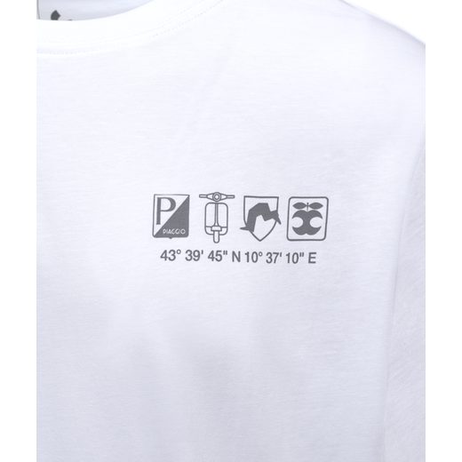 VESPA TRIČKO JERSEY - BÍLÁ - TRIČKA - NA MOTORKÁŘE