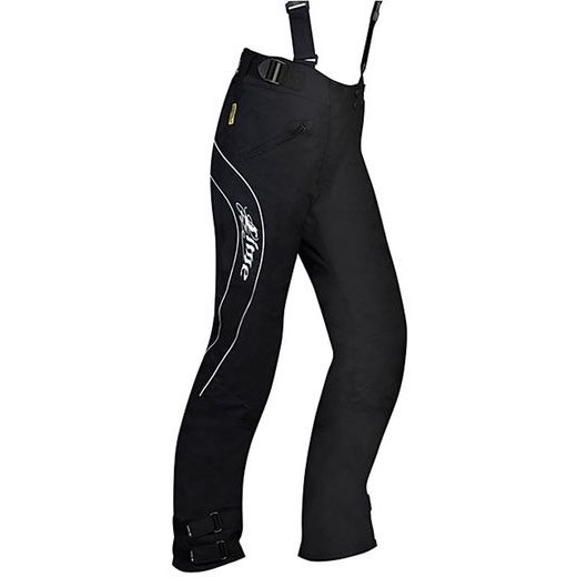 DÁMSKÉ TEXTILNÍ KALHOTY MBW AMELIA - ČERNOBÍLÉ - TEXTILNÍ KALHOTY - NA MOTORKÁŘE