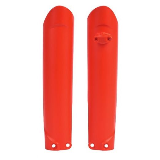 KRYTY PŘEDNÍ VIDLICE POLISPORT 8398600010 (PÁR) FLUORESCENTNÍ ORANŽOVÁ - KRYTY - NA MOTORKU