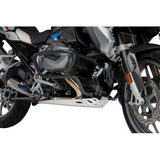 OIL-CARTER GUARD PUIG 21574P STŘÍBRNÁ - PLEXI ŠTÍTY - NA MOTORKU